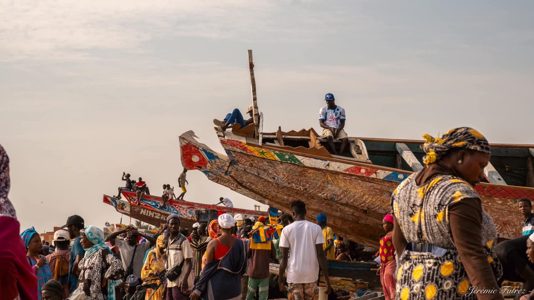 Arrivée des pêcheurs depuis Riu Baobab